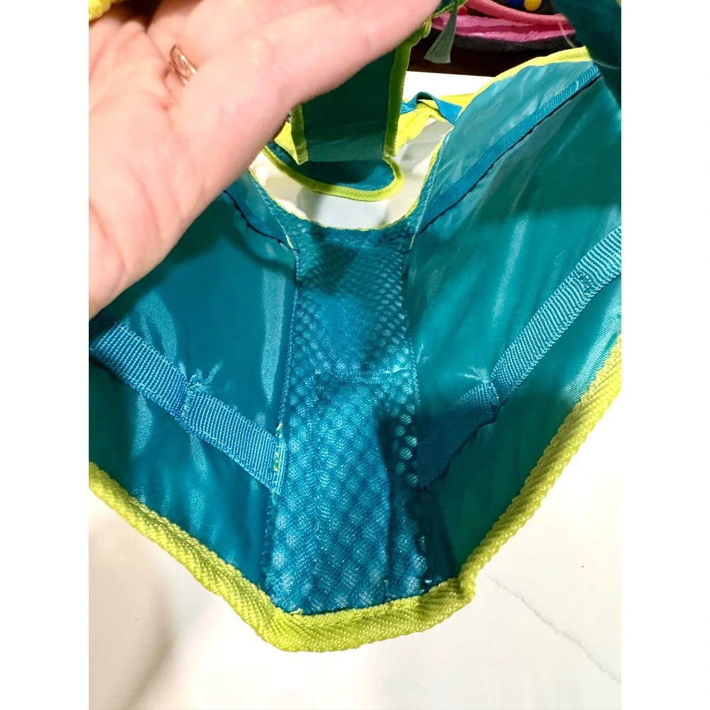 Outward Hound Dog Life Jacket Large LG Lime Green Teal Water Safety Vest